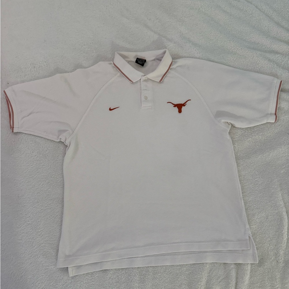 Nike Texas Longhorns Retro Polo Size Large